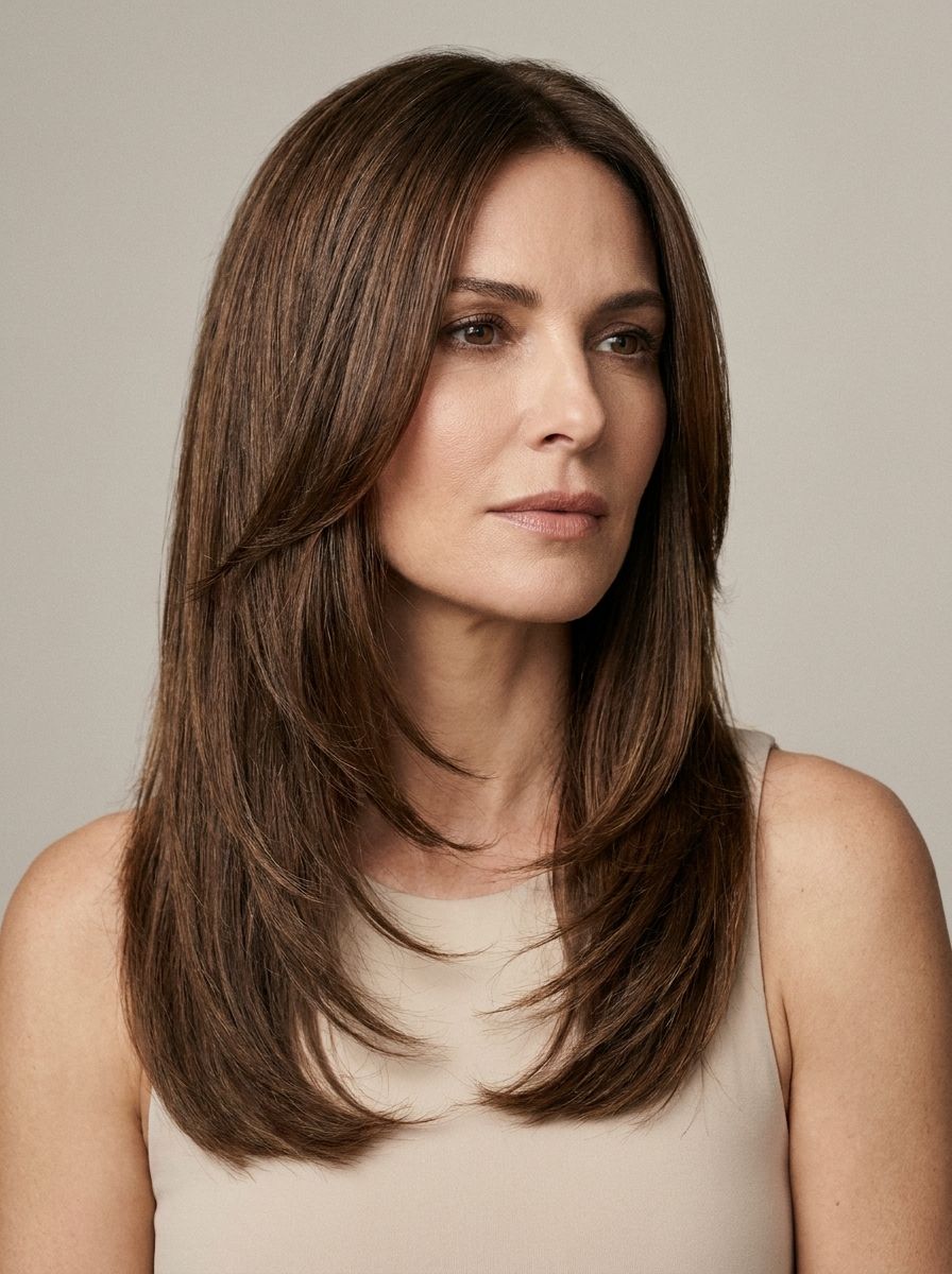 Sleek Styling mit klarer Form - Stufenschnitt stylen